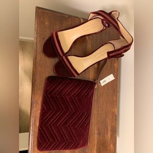 Antonio Melani Low heels Shoes/ old Navy wristlet